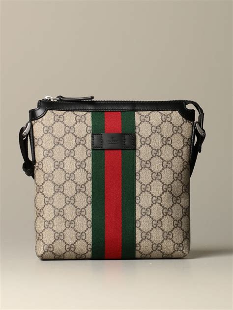 borsa tracolla uomo gucci|traccolle gucci uomo.